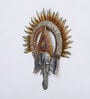 Golden Iron Ganesh Wall Art