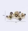 Golden Iron Gold Flower Zara Metal Wall Art