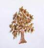 Golden Iron Gold Tree Metal Wall Art