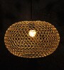 Gold Metal Orb Ring Hanging Light