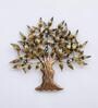 Golden Iron Big Tree Of Life Wall Art