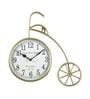 Golden Iron Wall Clock