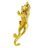 Golden Jaguar Showpiece Resin Figurine (Gold)