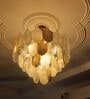 Golden Leaf Crystal Chandelier