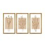 Golden Leaves Canvas With Golden Frame Art Panel