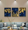 Golden Leaves Landscape Diamond Painting Kits for Adults, Framed Wall Art Prints Painting Kit