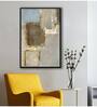 Golden Line And Modern Art Canvas Art Print