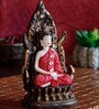 Golden Meditating Buddha Figurine