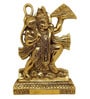 Golden Metal Lord Hanuman Idol