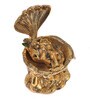 Golden Metal Loard  Krishna And Nandbaba Idol