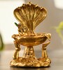 Golden Metal Loard  Krishna And Nandbaba Idol