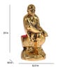 Golden Metal Sai Baba Idol