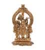 Golden Metal 9.5 Inches Lord Tirupati Balaji Statue