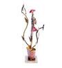 Golden Metal Flower Pot Figurine