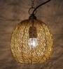 Traditional Gold Metal Hanging Light