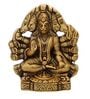 Golden Metal Panch Mukhi Hanuman Idol