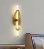 Golden Orbit Wall Light