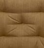 Gold Solid Polyester 20x20 Inches Floor Cushion