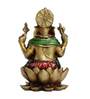Golden Polyresin 6.6 Inches Ganesha Idol Statue
