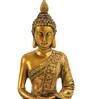 Golden Polyresin 7.2 Inches Buddha Idol Statue