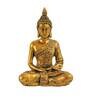 Golden Polyresin 7.2 Inches Buddha Idol Statue