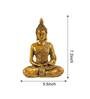 Golden Polyresin 7.2 Inches Buddha Idol Statue