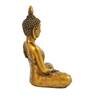 Golden Polyresin 7.2 Inches Buddha Idol Statue