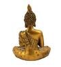 Golden Polyresin 7.2 Inches Buddha Idol Statue