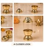 Golden Premium Brass Akhand Diya