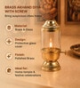Golden Premium Brass Akhand Diya