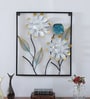 Flowers Multicolour Iron Wall Art Without LED