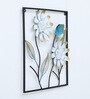 Flowers Multicolour Iron Wall Art Without LED