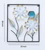 Flowers Multicolour Iron Wall Art Without LED