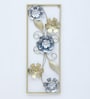 Flowers Multicolour Iron Wall Art Without LED