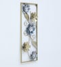 Flowers Multicolour Iron Wall Art Without LED