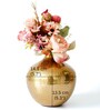 Golden Small  Metal Vase