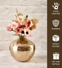 Golden Small  Metal Vase