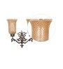 Golden Antique Finished Lustrous Wall Sconce