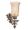 Golden Antique Finished Lustrous Wall Sconce