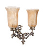 Golden Antique Finished Lustrous Wall Sconce