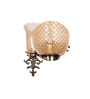Golden Antique Finished Lustrous Wall Sconce