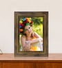 Golden Synthetic Wood 8X12 Inch Table Photo Frame