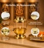 Golden Traditional Akhand Diya 250ml