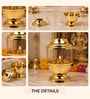 Golden Traditional Akhand Diya 250ml