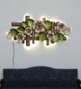 Bunch Of Flowers Multicolour Iron Wall Art With LED