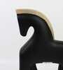 Whisper Horse Resin Artifact (Black & Gold)
