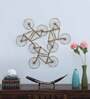 Golden Wrought Iron Painted Cycle Cluster Wall Decor