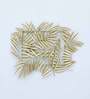 Golden Wrought Iron Painted Royal Golden Leaves Cluster Wall Decor