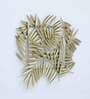 Golden Wrought Iron Painted Royal Golden Leaves Cluster Wall Decor