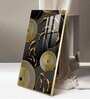 Goldfish Elegance Glass Finish Vertical Wall Art
